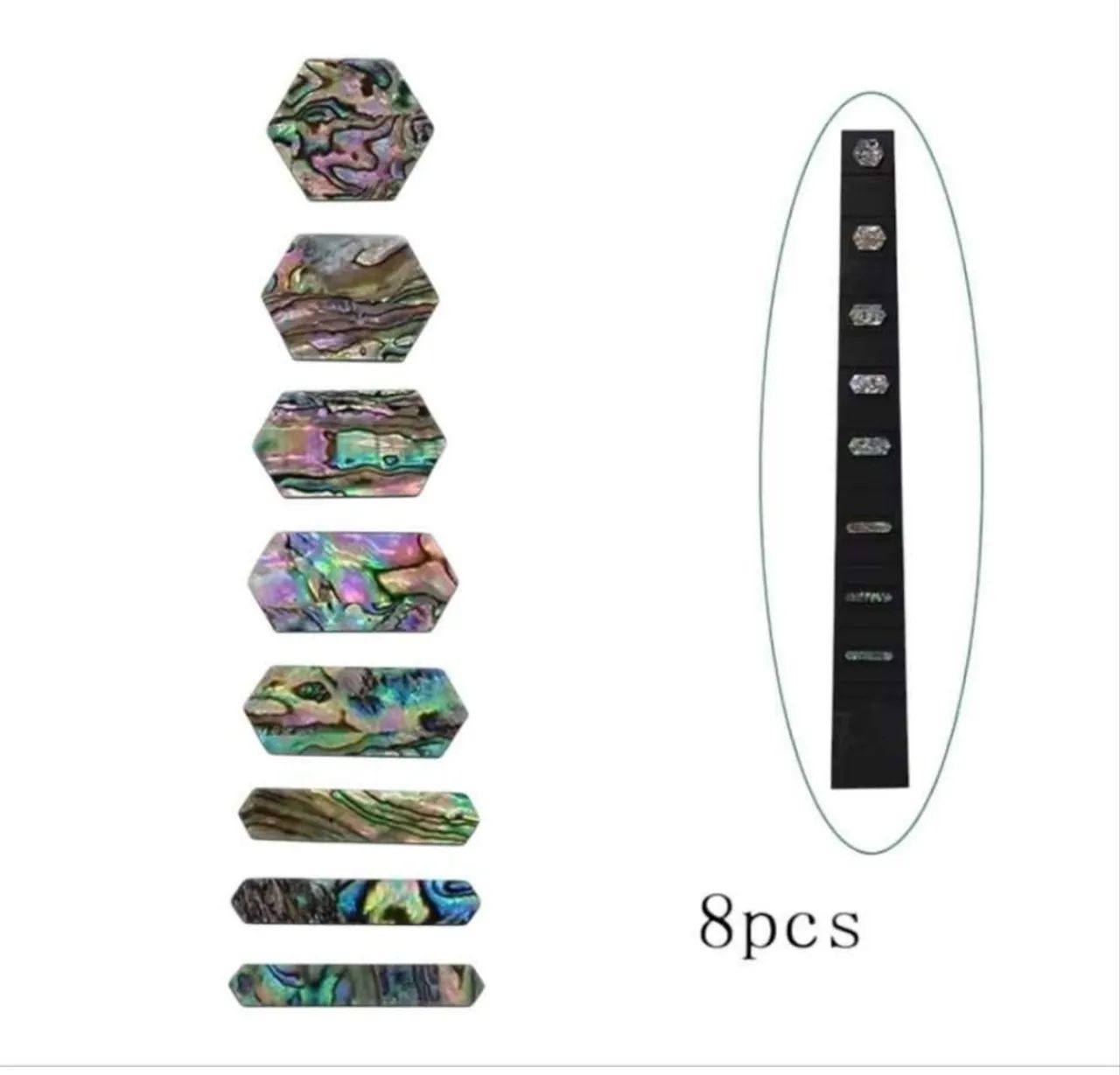 Marcação inlay de abalone  - Foto 3