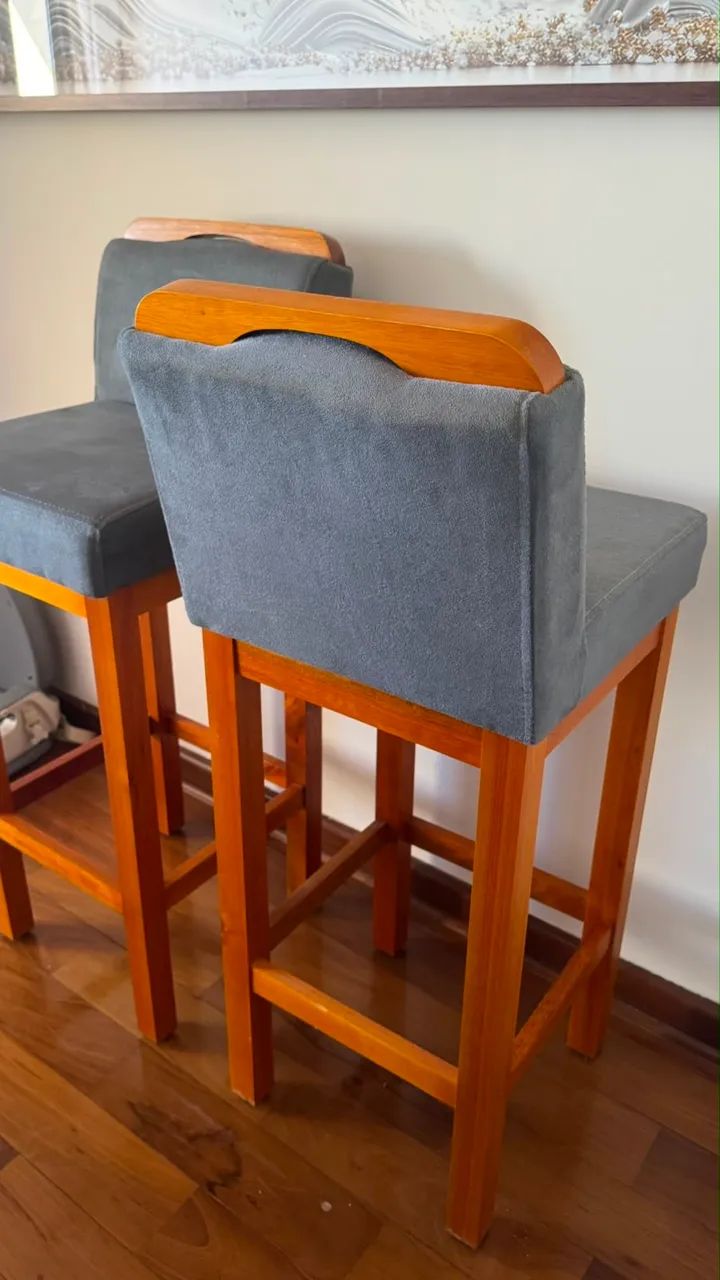 2 BANQUETAS PARA COZINHA/SALA - Foto 3