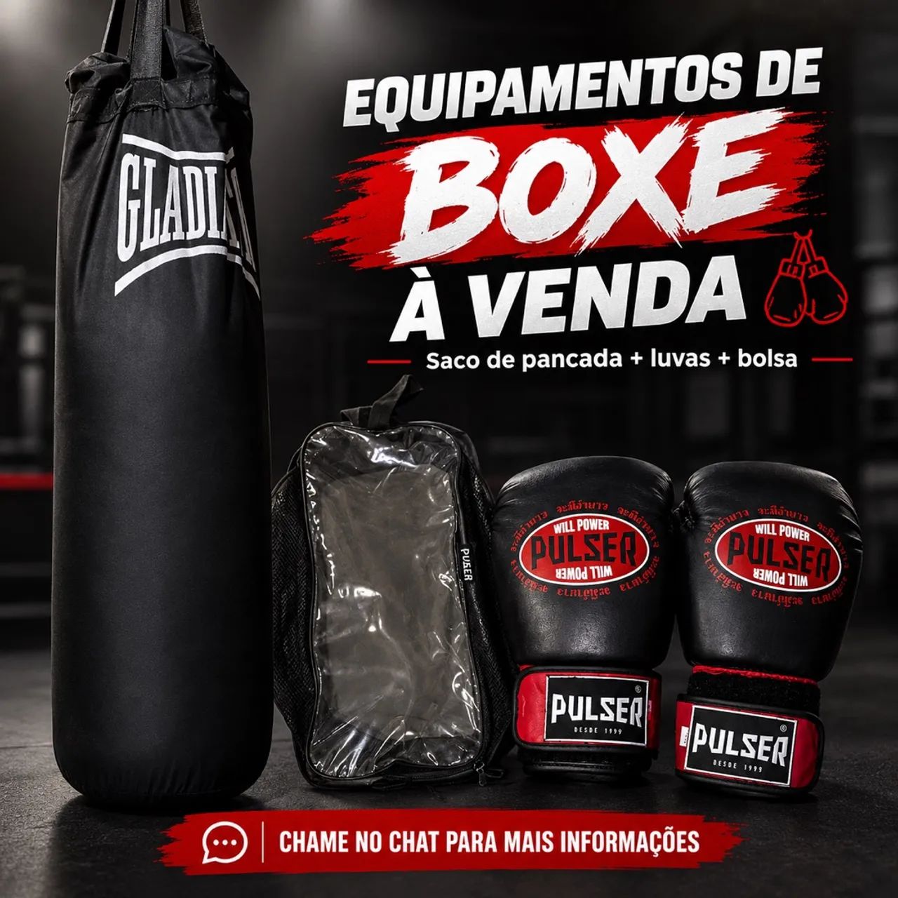Kit treinamento box,muaythai