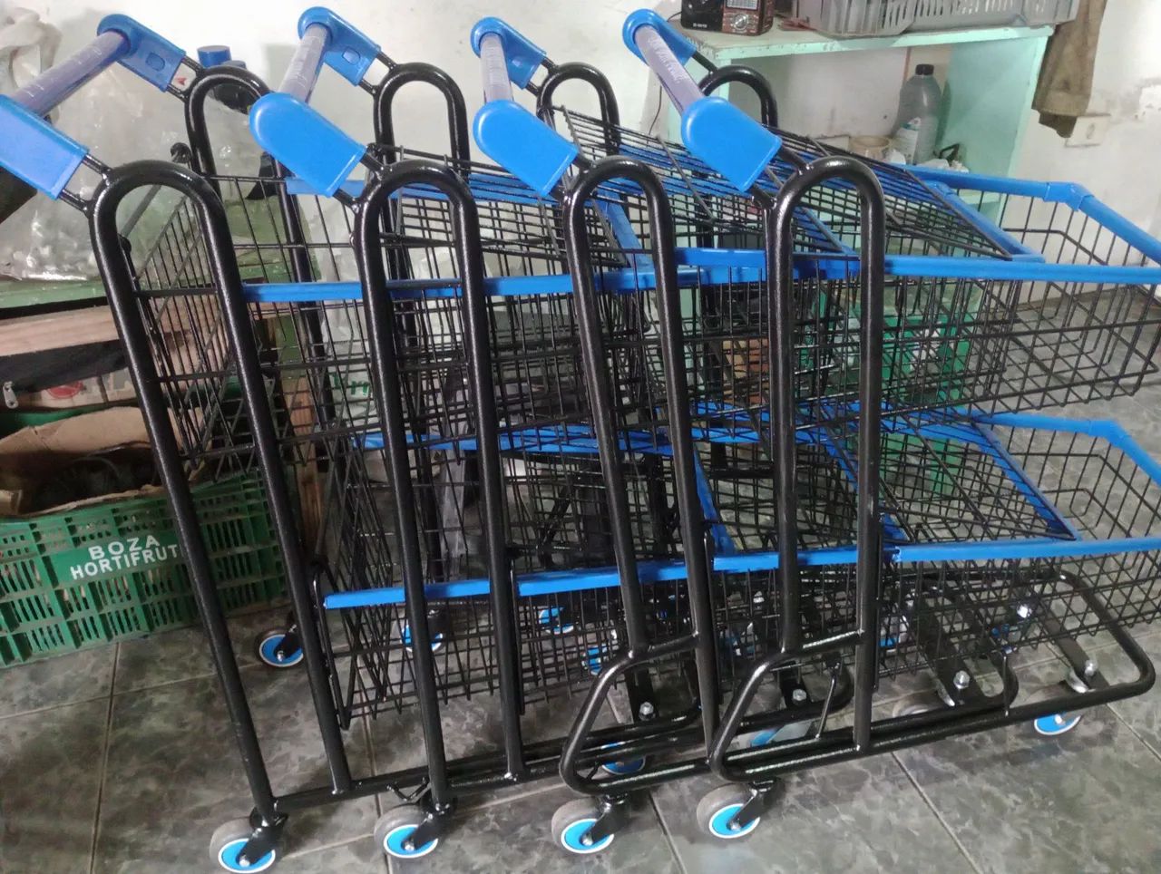 Reforma e manutenção de carrinhos supermercado  - Foto 2