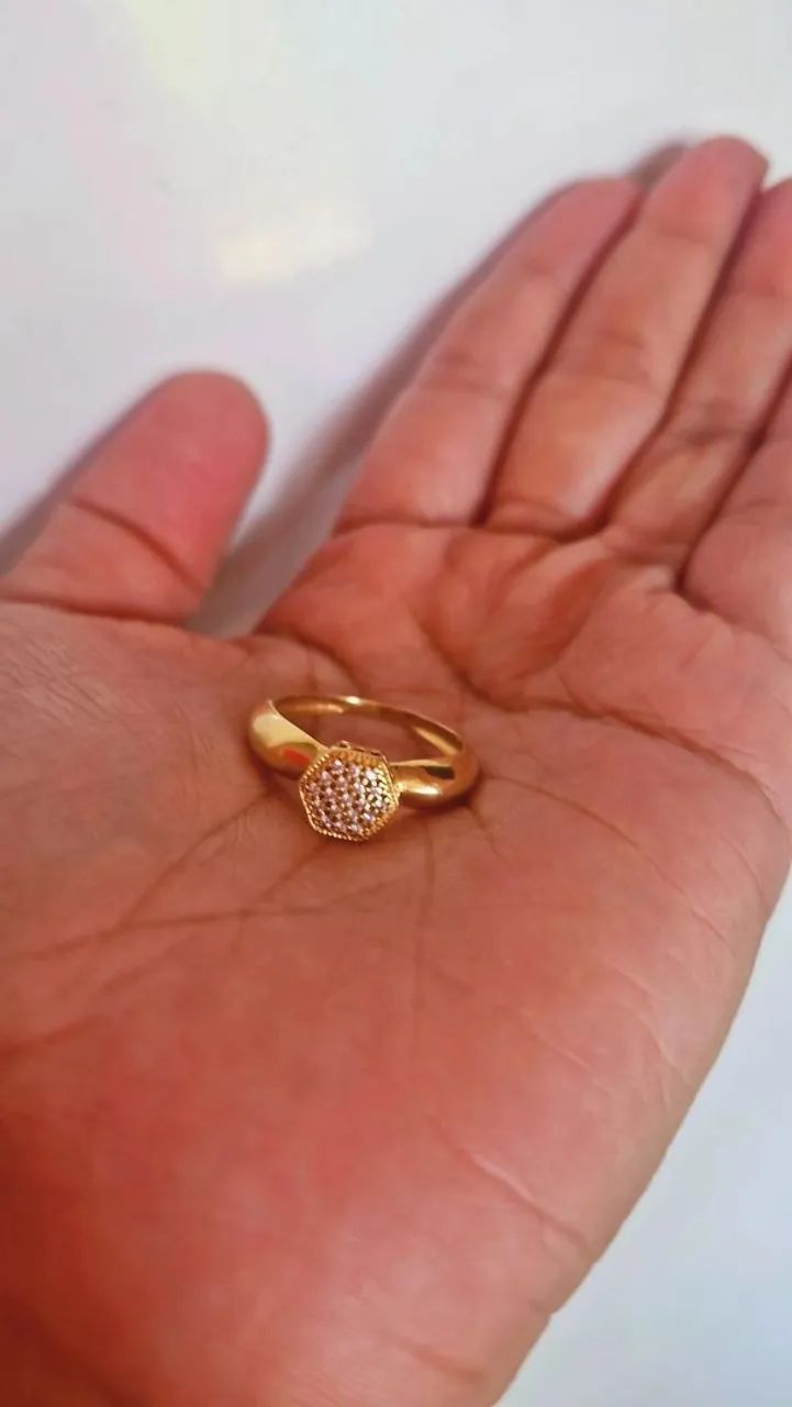Anel Ouro 18k - Foto 2