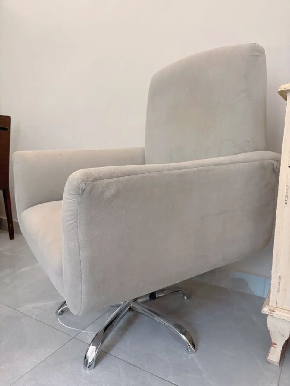 Poltrona de Amamentação balanço + Puff - Foto 5