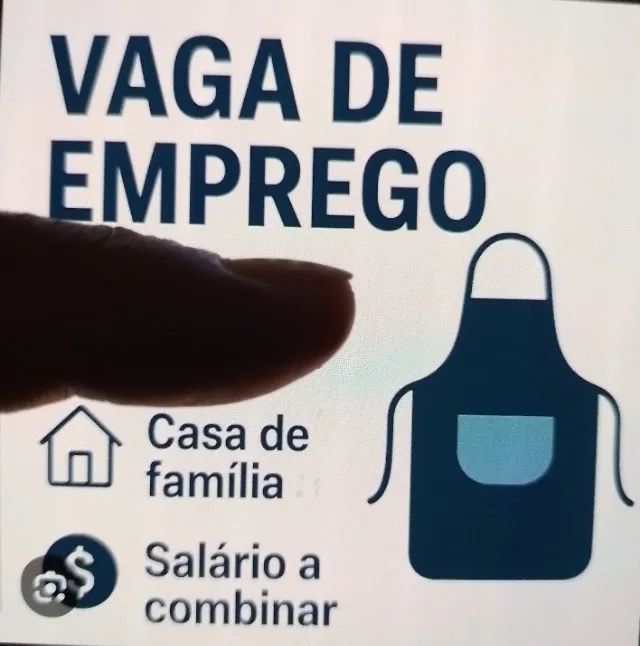 Vaga serviços domésticos 