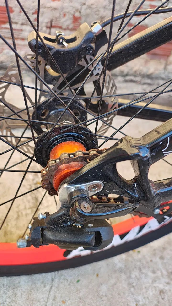 Bike cubo 7 freio a oleo - Foto 4