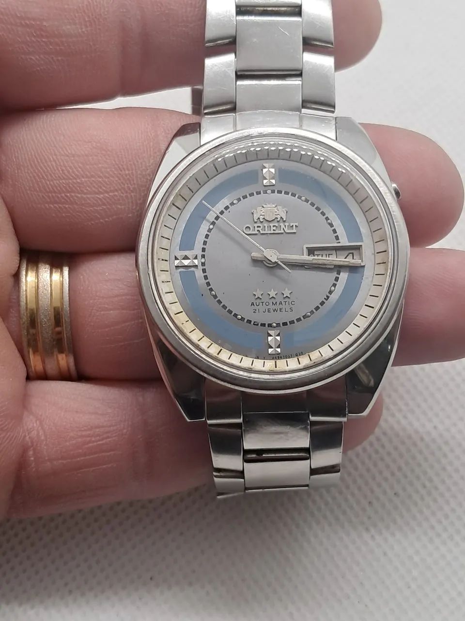Relogio Orient 3 estrelas automático vintage 