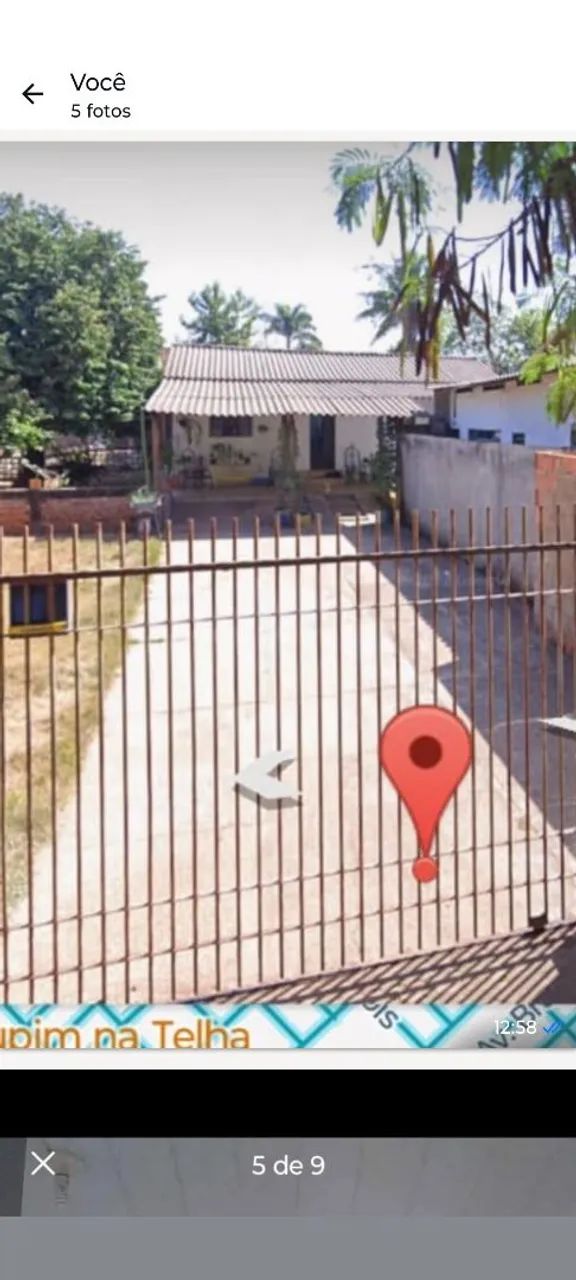 Terreno com 2 casas próximo ao centro de Rondonópolis. 