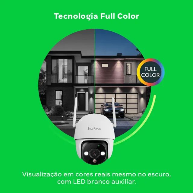 Câmera Inteligente Full Color iM7 S IP66 Branca Intelbras - Foto 2