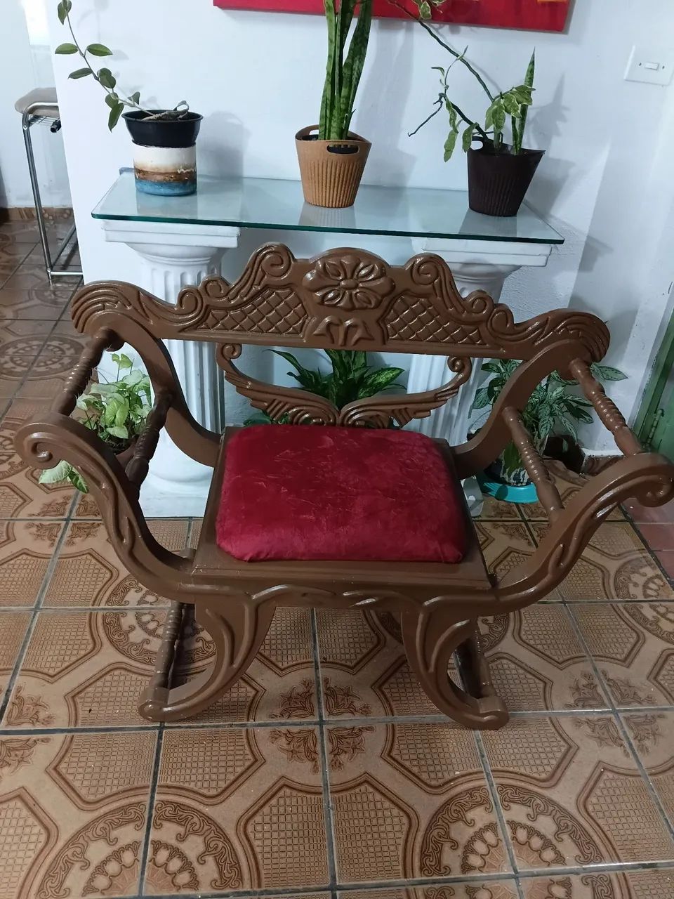 Banquete entalhada