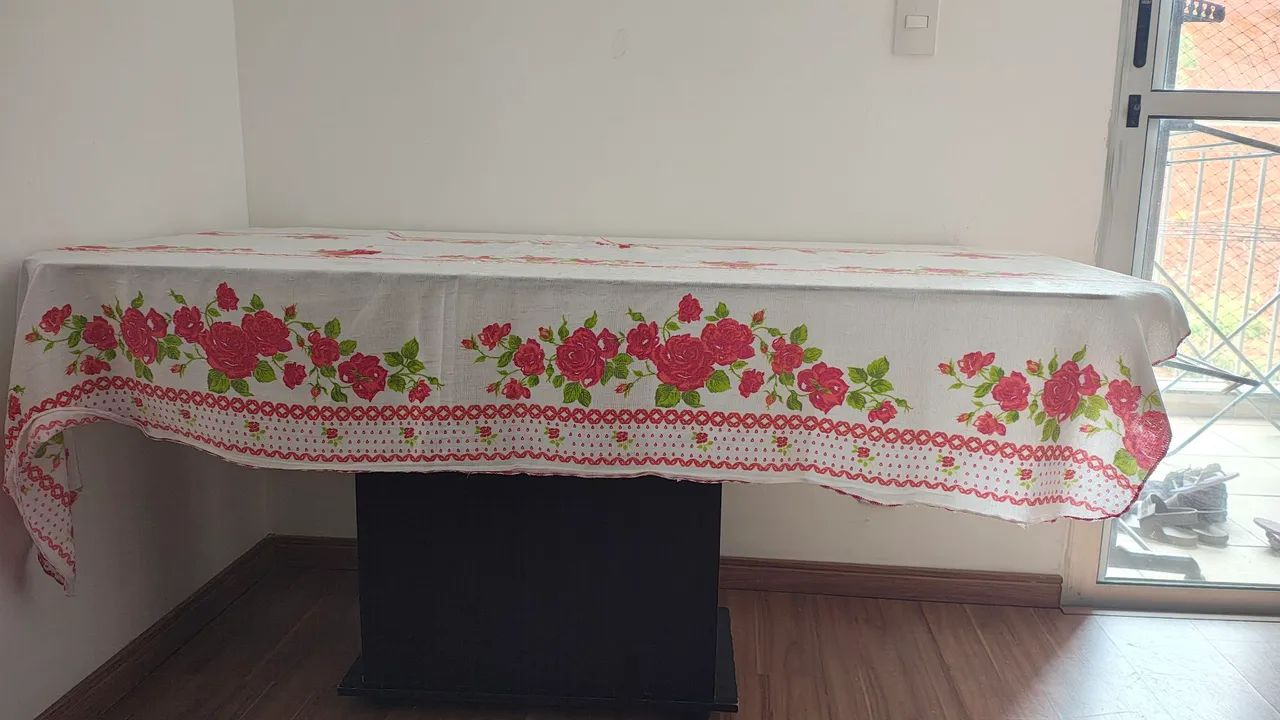 MESA 6 LUGARES DE VIDRO NOVA  - Foto 5