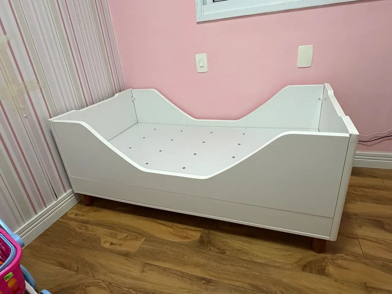 Berço que evolui para mini cama