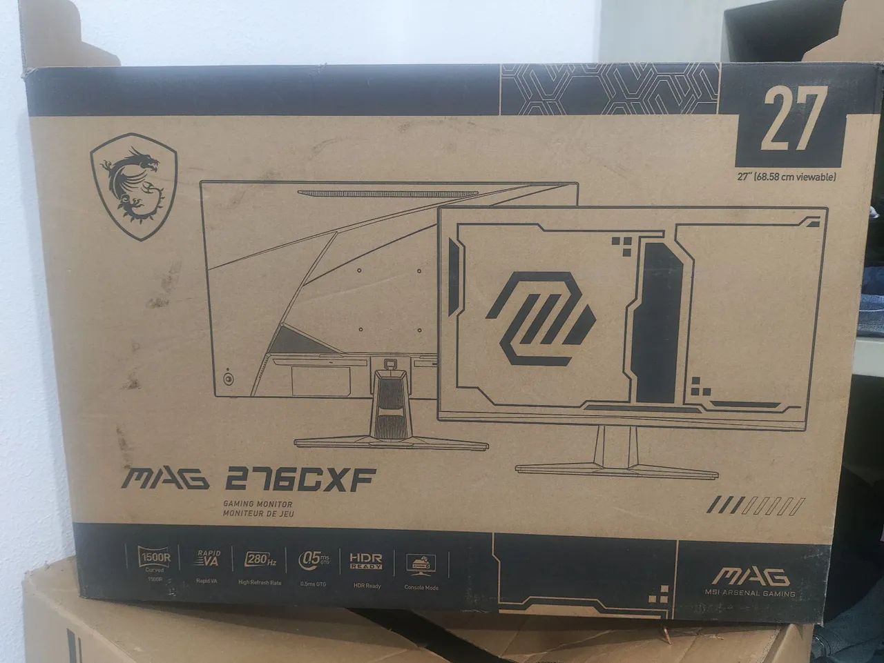 Monitor MAG 276CXF curvado - Foto 5
