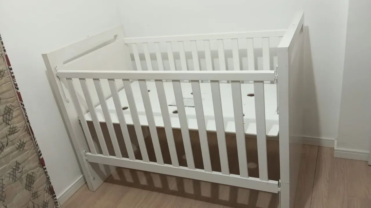 Berço branco  - Foto 2