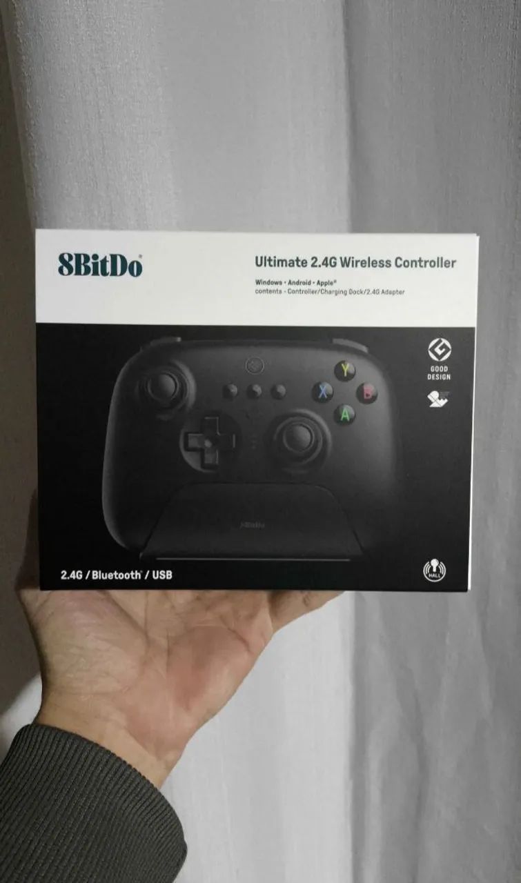 Controle 8bitDo Ultimate Hall Effect  - Foto 4