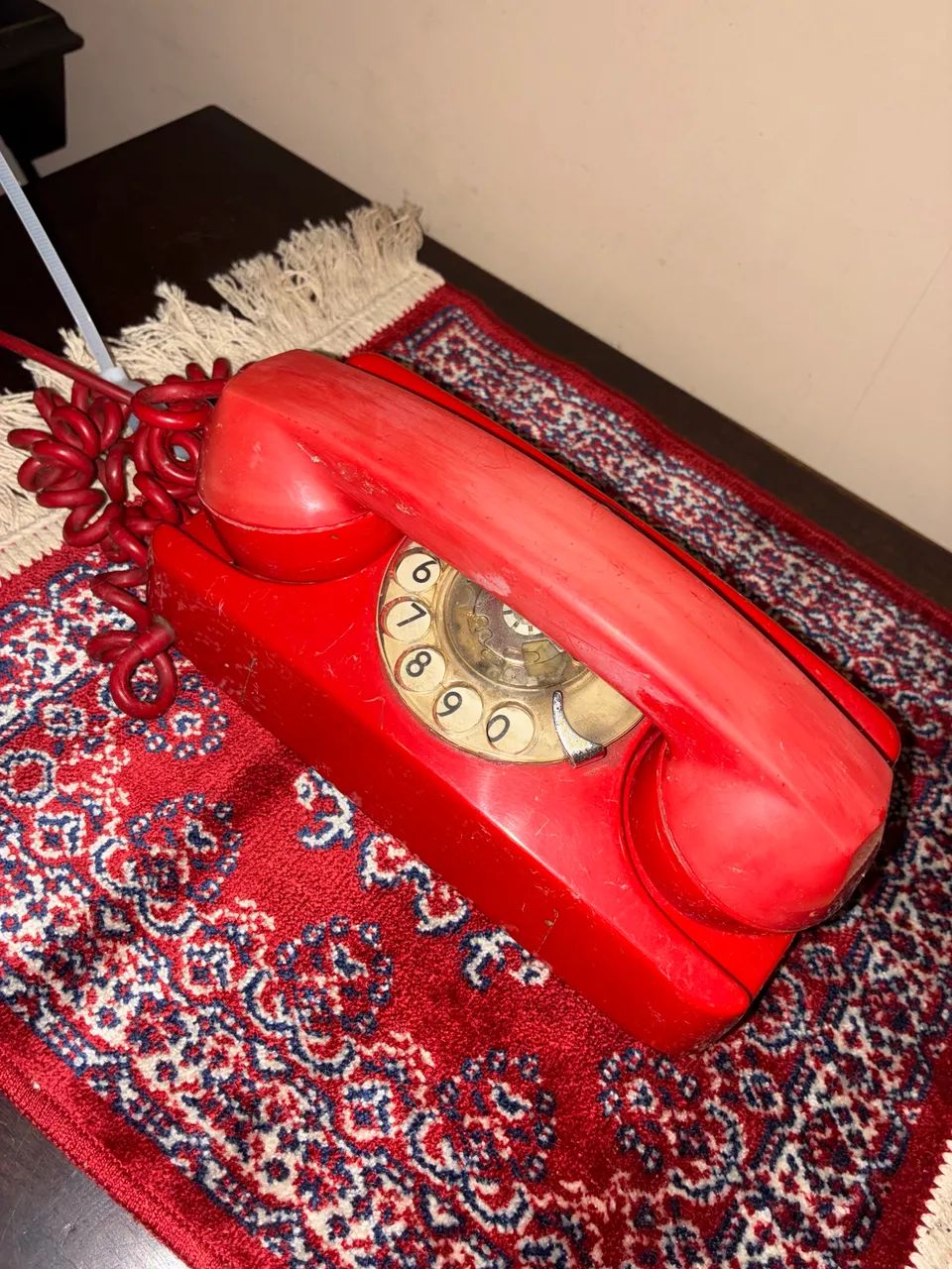Telefone tijolinho vintage