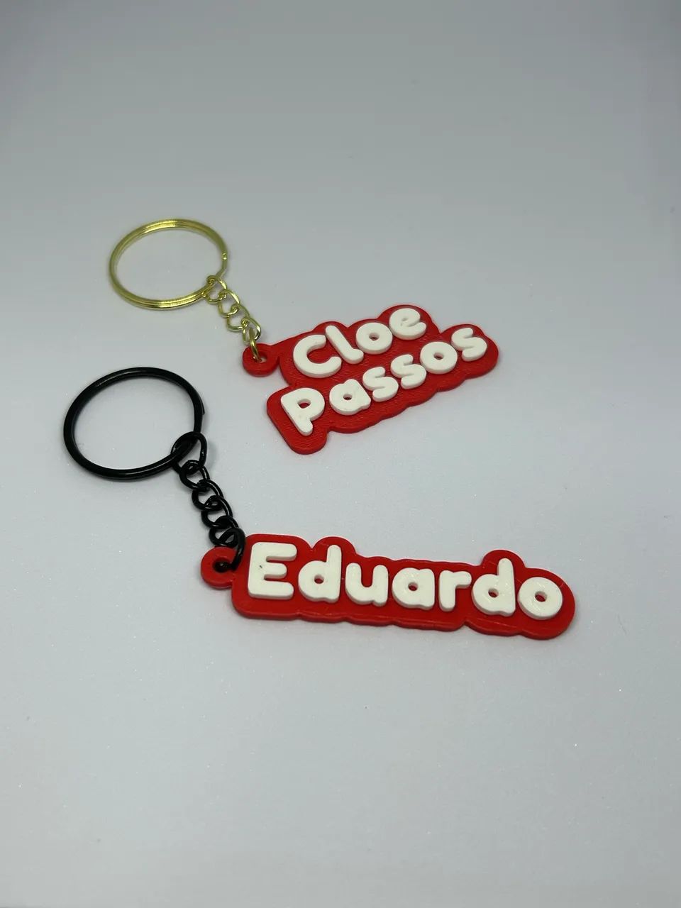 Presente Chaveiros personalizados com nome 