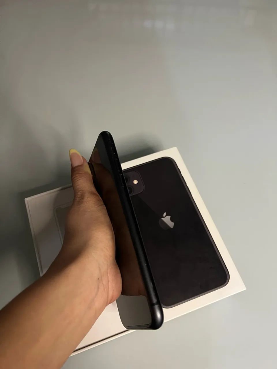 IPHONE 11 PRETO 128GB COM NOTA E CAIXA PRÓPRIA  - Foto 3