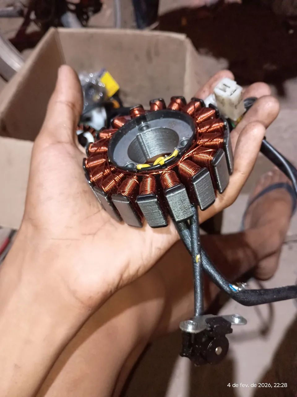 Bobina estator cb300r 2009 a 2012 - Foto 2