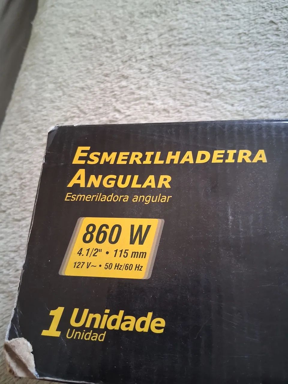 Vendo Esmerilhadeira Angular Vonder 860 w - Foto 4