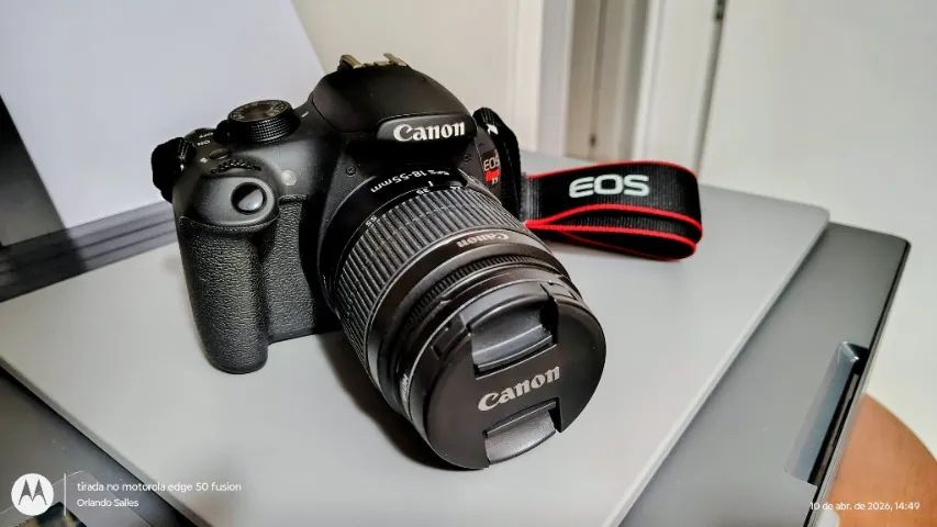 Canon T5 + objetivas 10-18 e 55-250 - Câmeras e Filmadoras - Vila