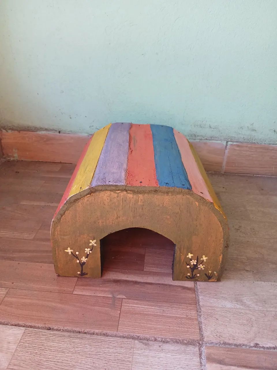 Toca de porquinho da Índia-Artesanal  - Foto 3