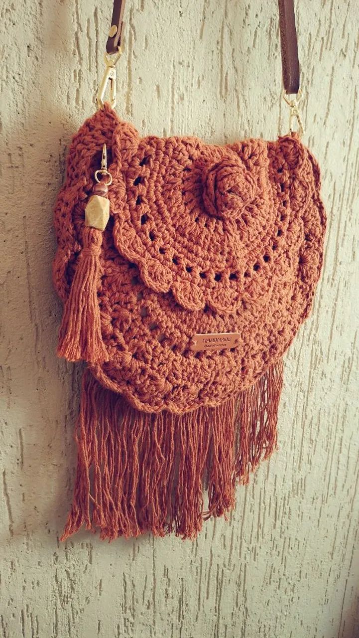 Bolsa Boho crochê  - Foto 2