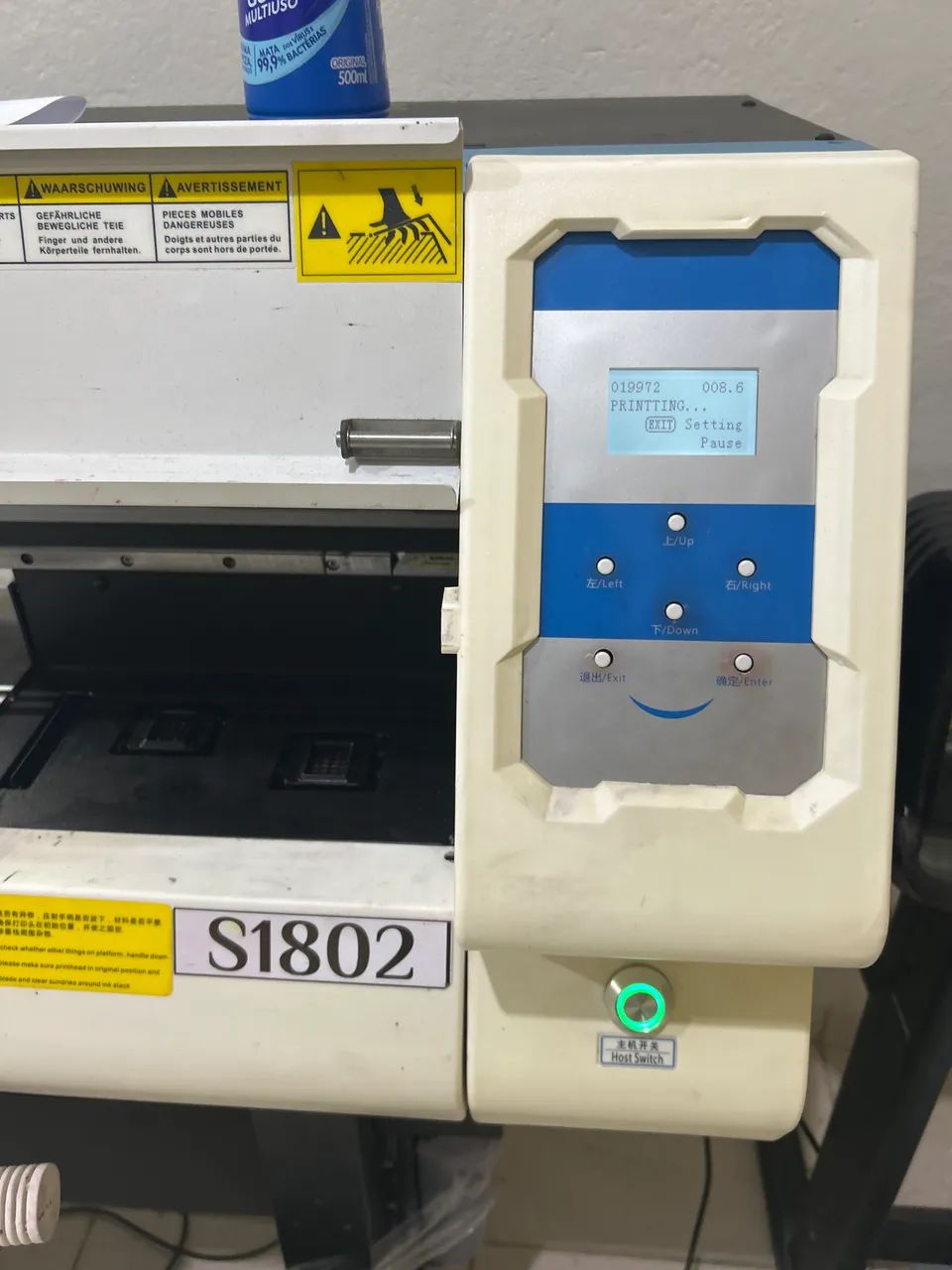 Plotter de impressao 1,80 xp600 eco solvente  - Foto 5