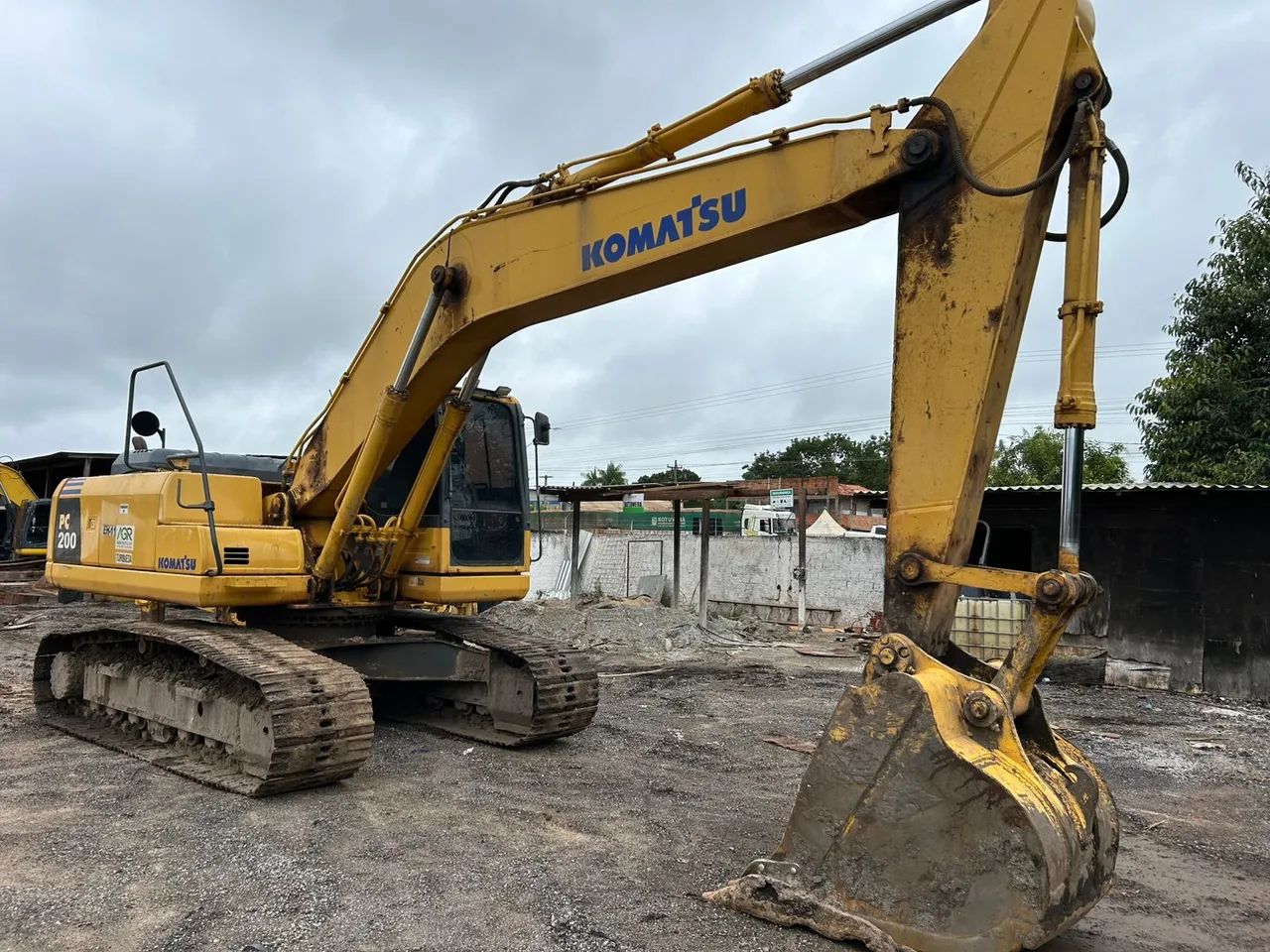 Escavadeira komatsu PC200 2017 (turquesa) - Foto 2