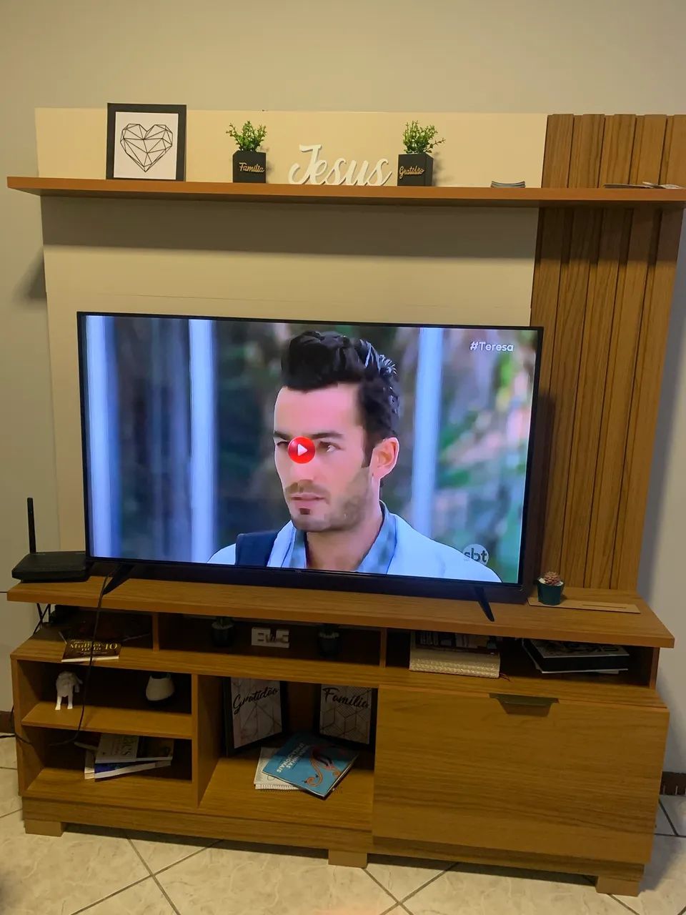 Painel de Tv e Rack