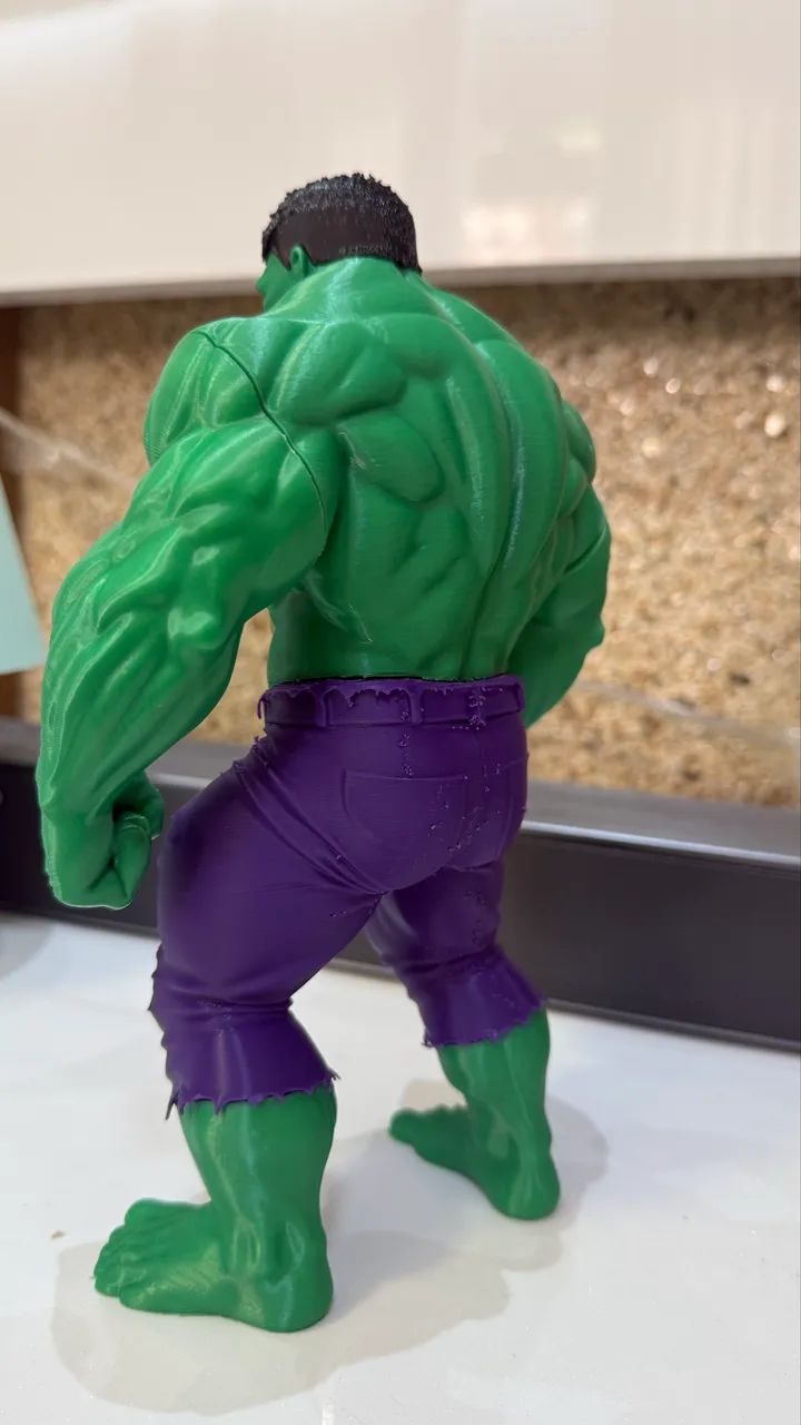 HULK COM 24 cm em 3d - Foto 2