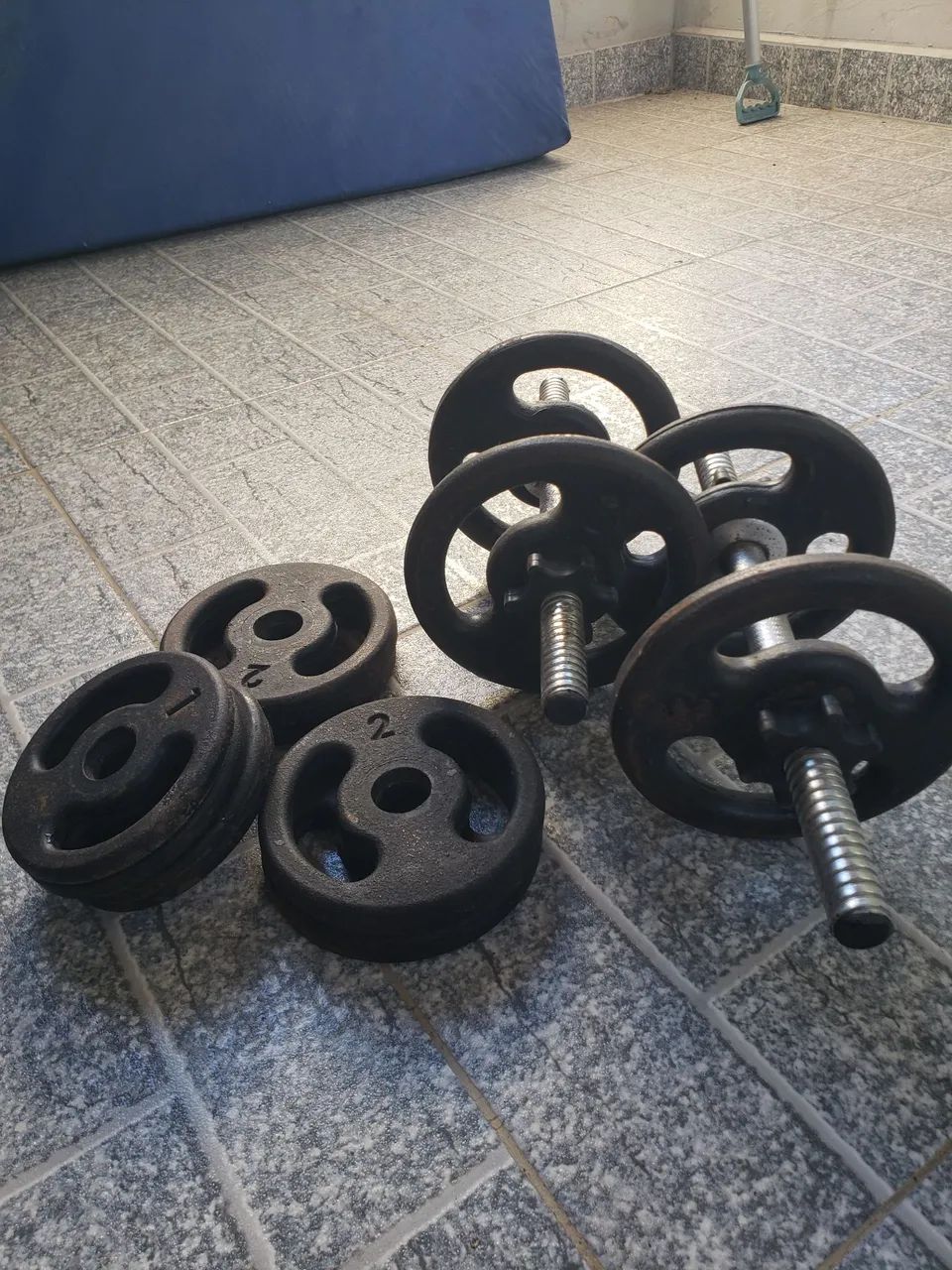 Kit anilhas 24Kg