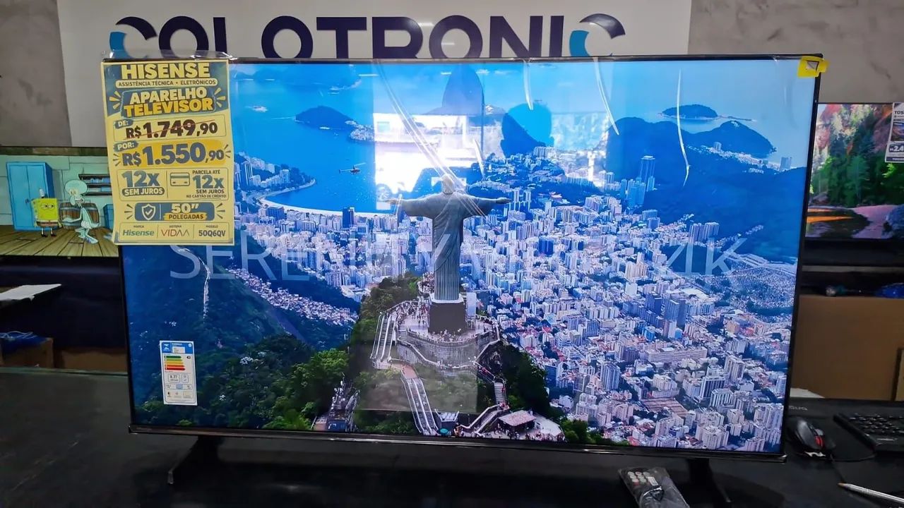 TV HISENSE 50 POLEGADAS 6 MESES DE GARANTIA 