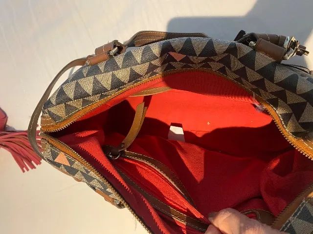 Bolsa Shultz triângulo  - Foto 2