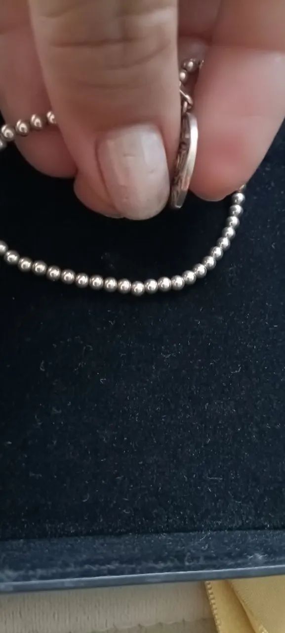 Pulseira Prata 925 com pingente de olho grego  - Foto 4