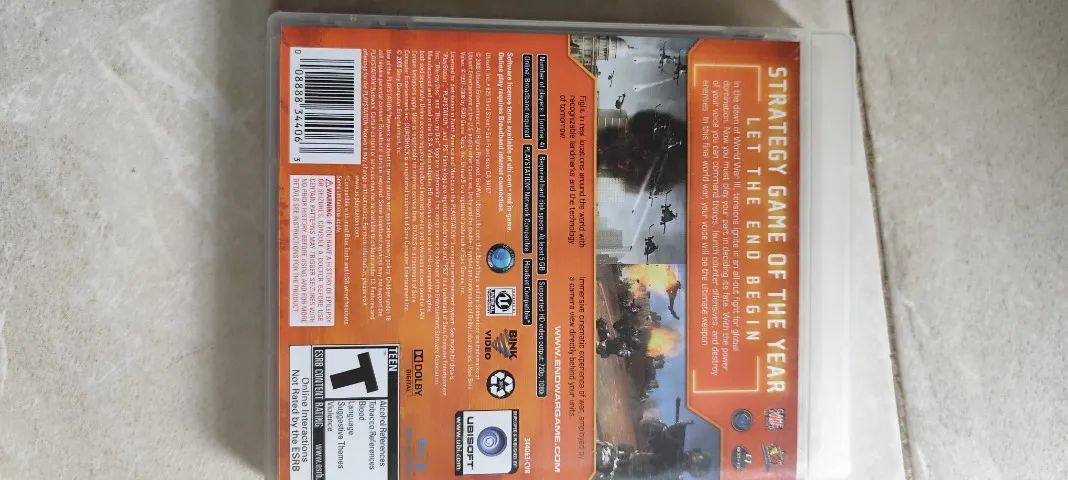 jogo end war playstation 3 com capa - original - perfeito - Foto 3