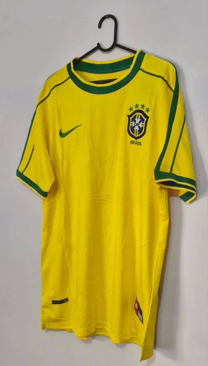 Camisa retro seleção brasileira 1998