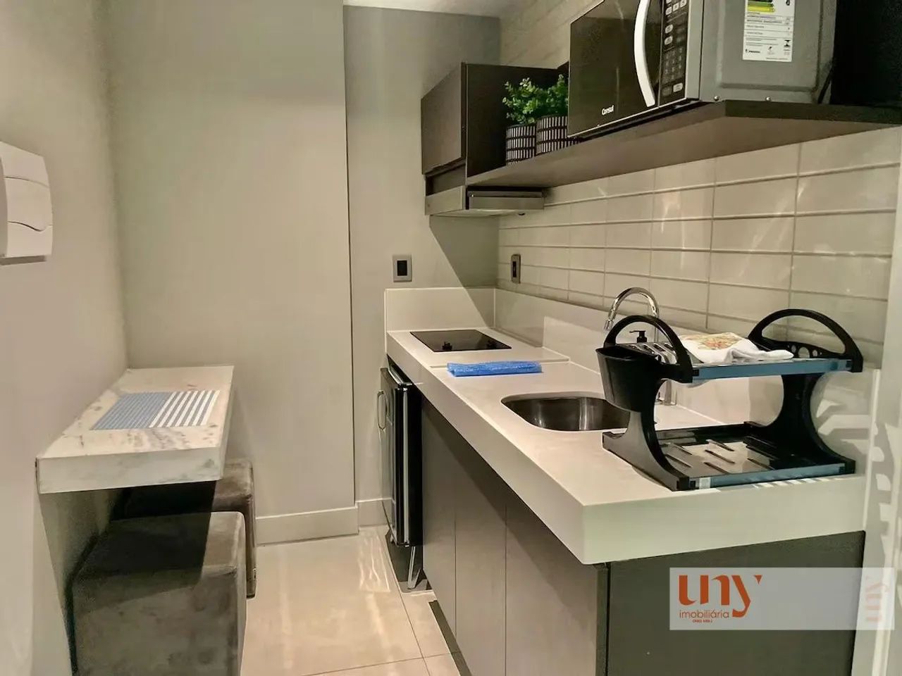 Flat mobiliado com 24 m² na beira mar do Cabo Branco - Foto 5