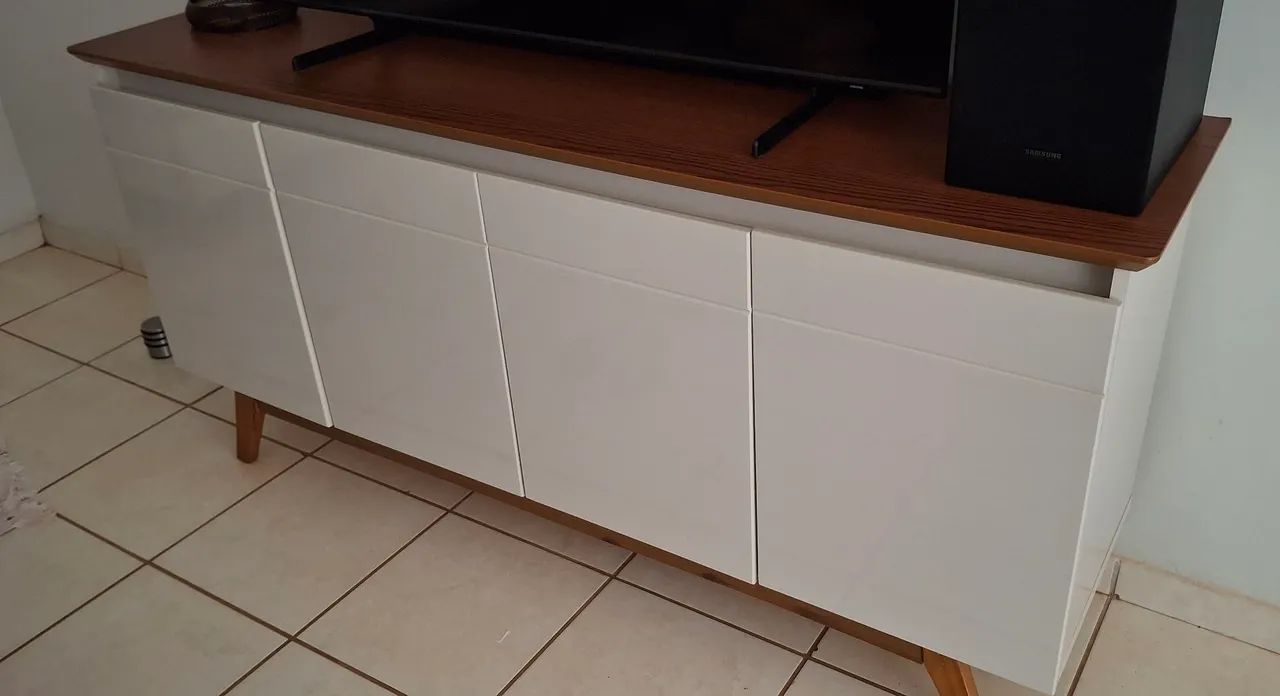 Buffet hack Off/White 4 portas
