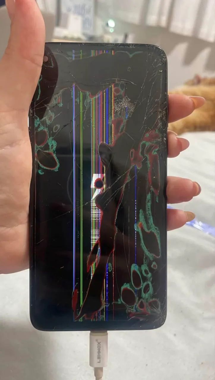 moto g8 power quebrado - Foto 3