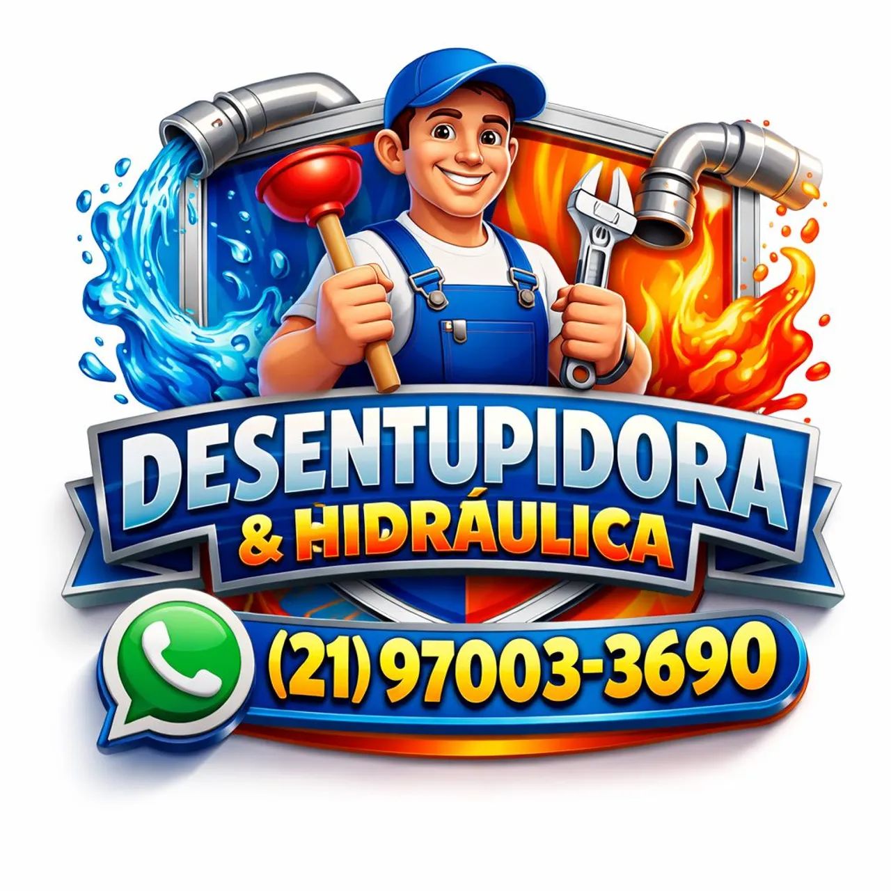 Desentupidora e Hidráulica 24 horas
