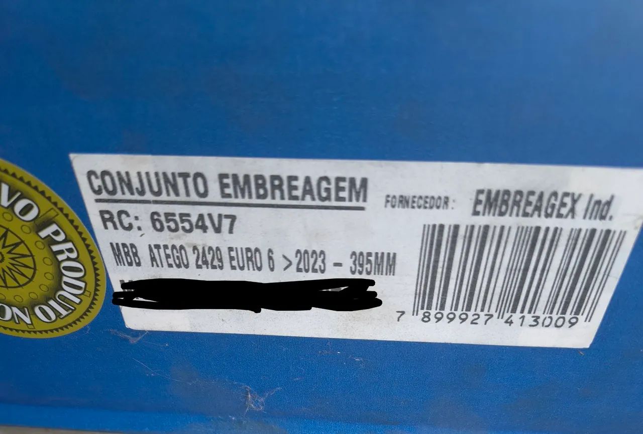 Kit Embreagem Disco e Plato 6554V7 395MM - Foto 3