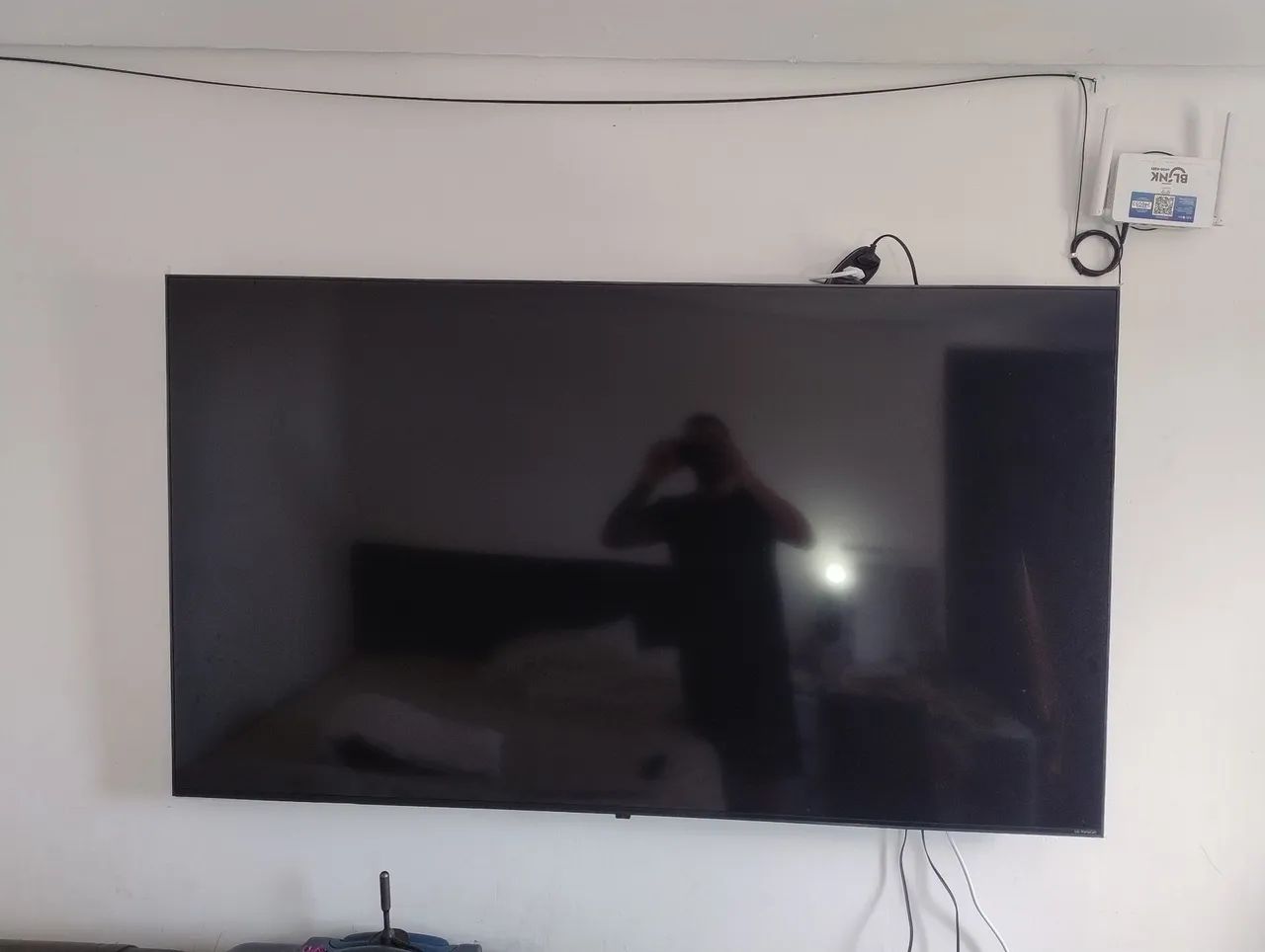 Smart tv lg 65 polegadas impecável completa  - Foto 4