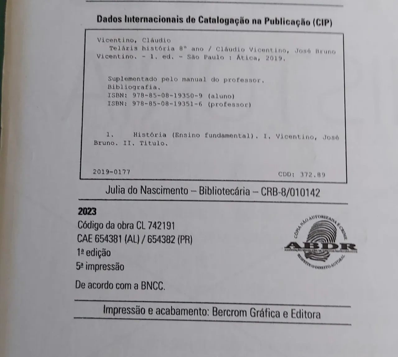 História 8 - Teláris  Plurall  - Foto 4