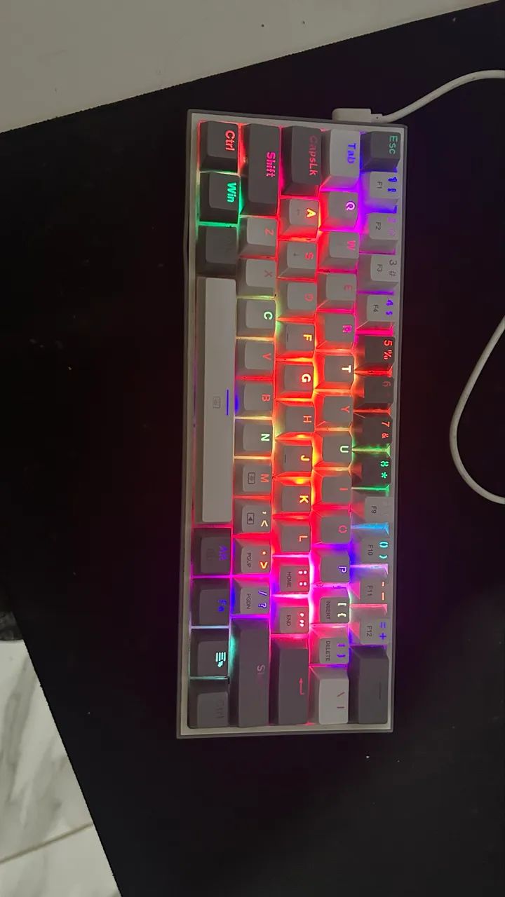 Teclado mecânico redragon (switch red) - Foto 5