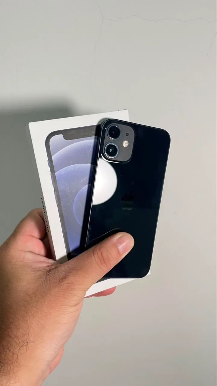 iPhone 12 mini 64gb saúde 100% - Celulares e Smartphones