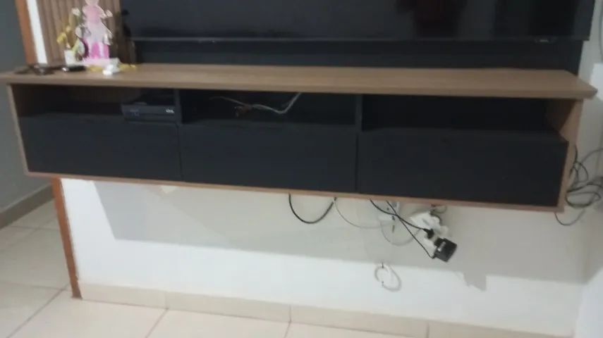 Painel de parede para tv de 70 polegadas  - Foto 2