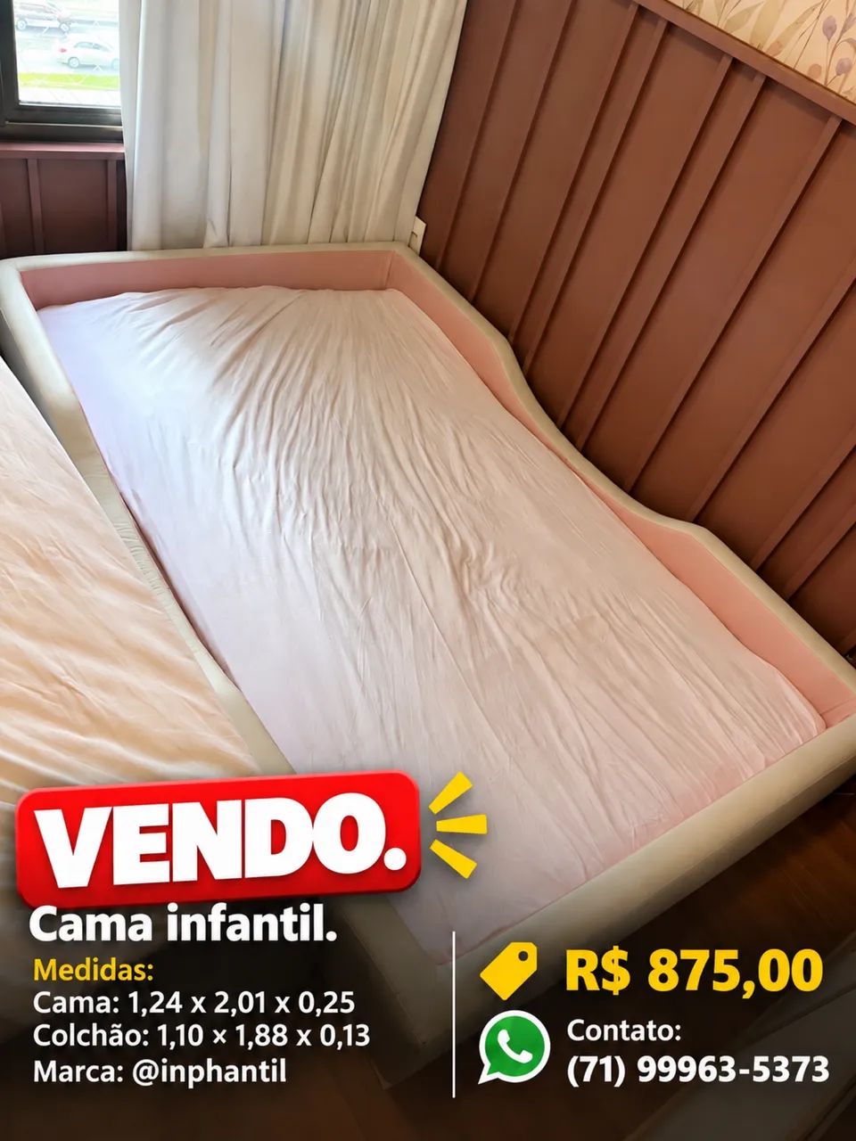 Cama infantil - Marca: @inphantil