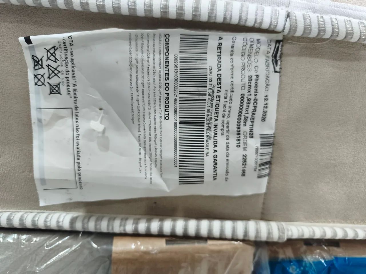 Cama Queen com Colchão Simmons e Base Bipartida - Conforto e Qualidade - Foto 5
