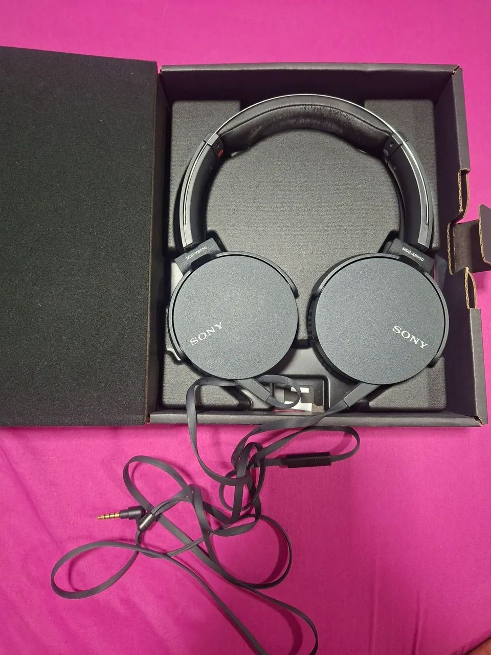 Headphone Sony com fio
