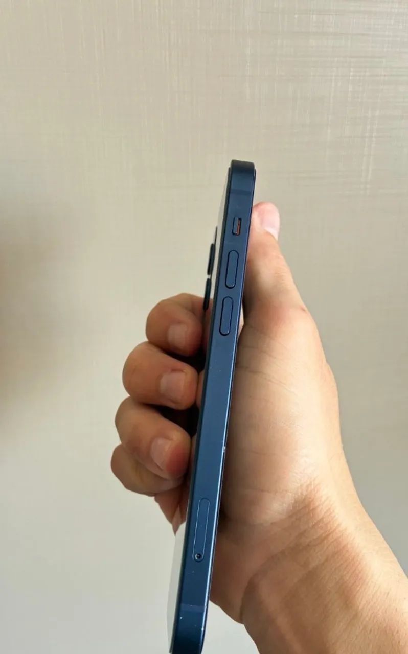 iPhone 12 Apple Azul, 64GB (Com Caixa e iCloud Liberado