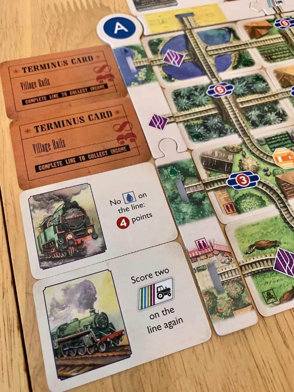 Village Rails - jogo de tabuleiro - Foto 2